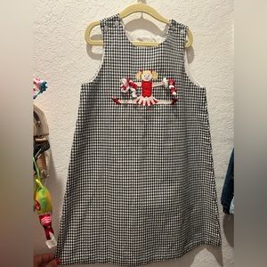 The Bailey Boys Gingham/Smock Cheerleader Dress